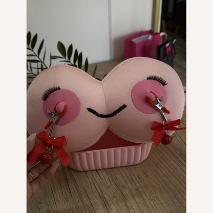 Grampos De Mamilo Com Sino E Laço Sexy Import