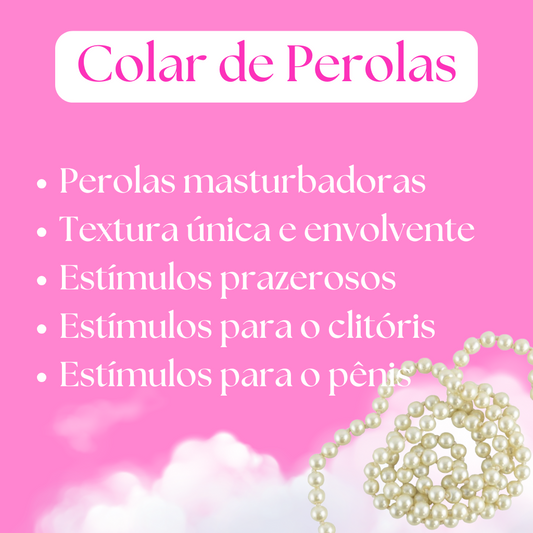Colar de Pérolas Masturbador
