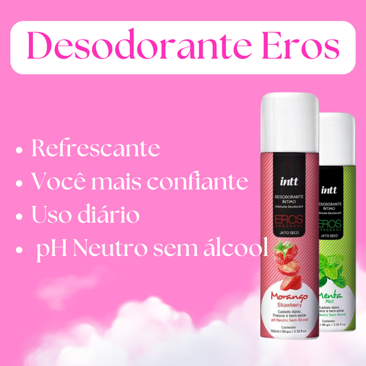 Desodorante Íntimo E Corporal Eros 166ml Intt