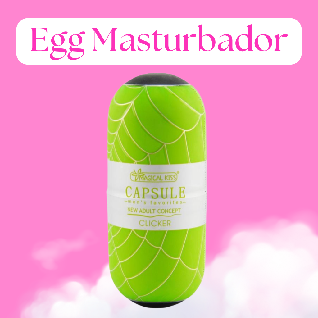 Capsule Egg Masturbador Magical Kiss - CLICKER