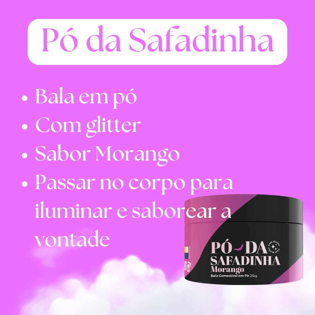 Pó Da Safadinha Morango 25g Pepper Blend