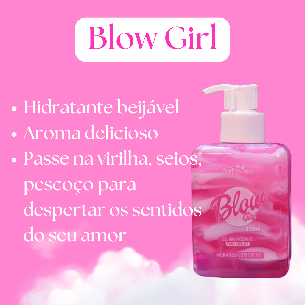 Blow Girl Gel Beijável 320Ml Hot Flowers