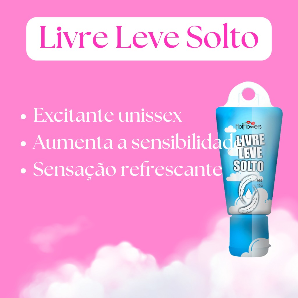 Livre Leve Solto Excitante Refrescante 15G Hot Flowers