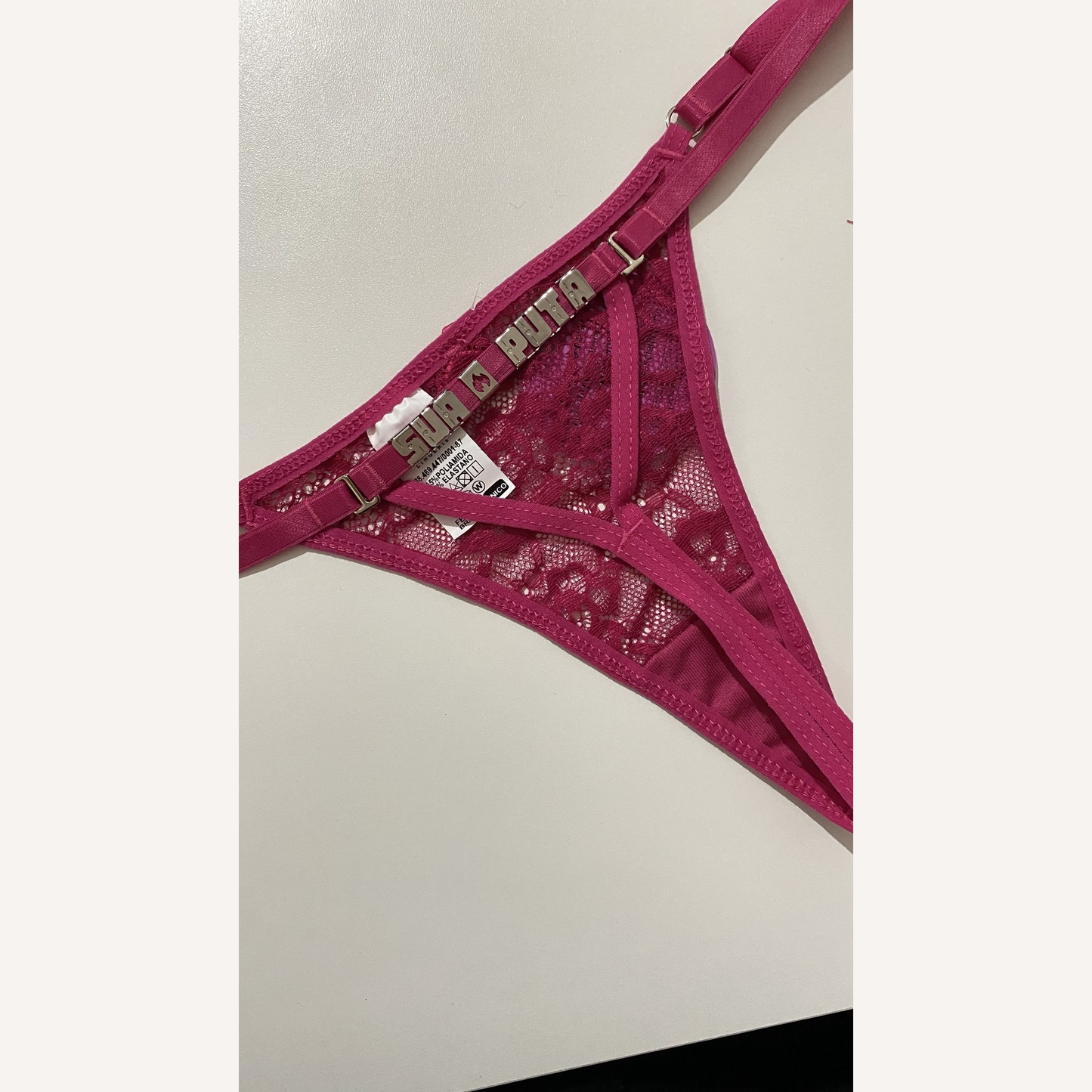 Calcinha Vegas Personalizável - Até 10 letras