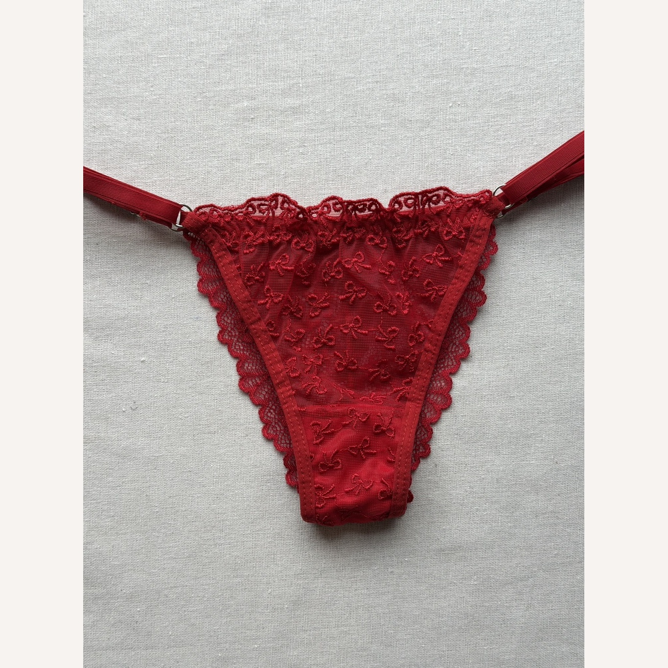 Calcinha Laços de Amor Personalizável - até 15 letras