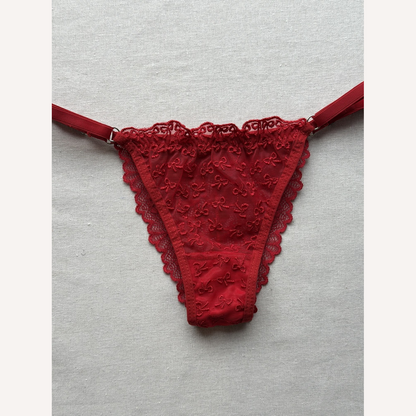 Calcinha Laços de Amor Personalizável - até 15 letras