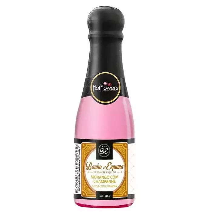 Sabonete Liquido Banho e Espuma Banheira 150ml Hot Flowers