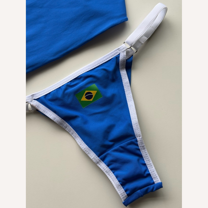Calcinha Brasil Personálizel até 14 letras
