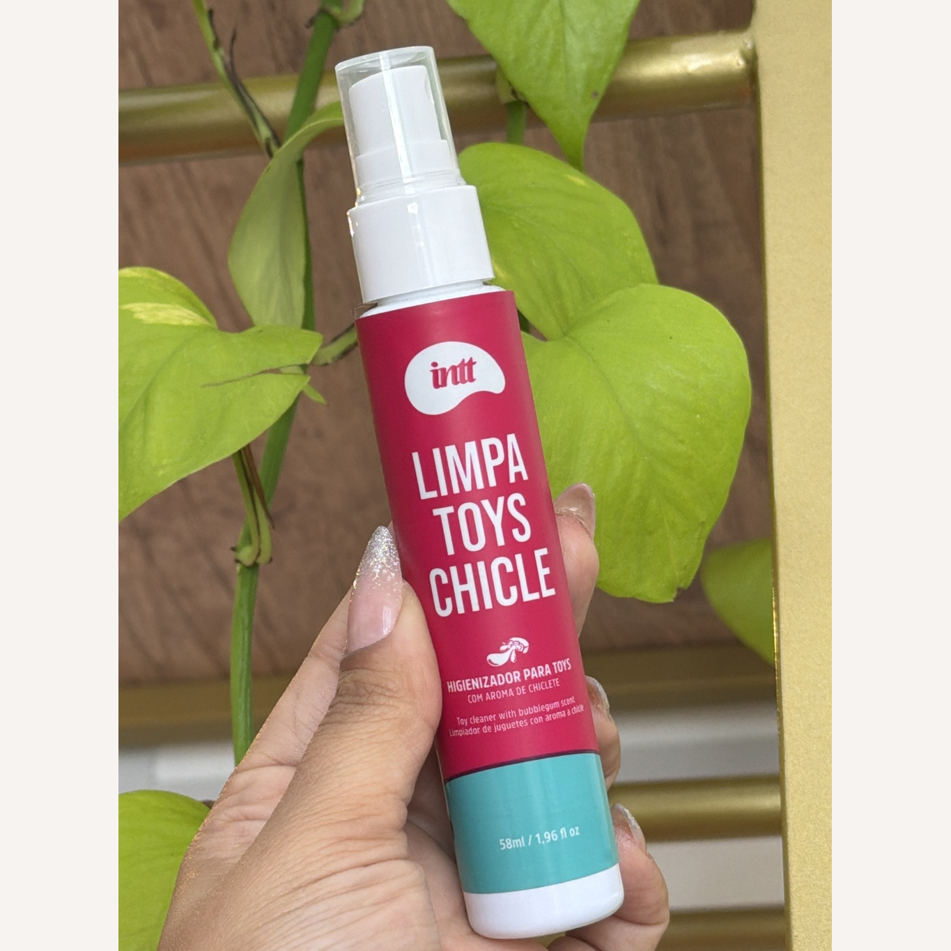 Limpa Toys Chiclé Vibradores Chiclete 58Ml Intt
