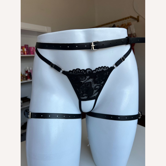Arreio Harness Cinta Algema Pulso Sexy Import