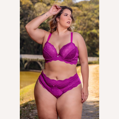 Conjunto Odalisca Plus Size