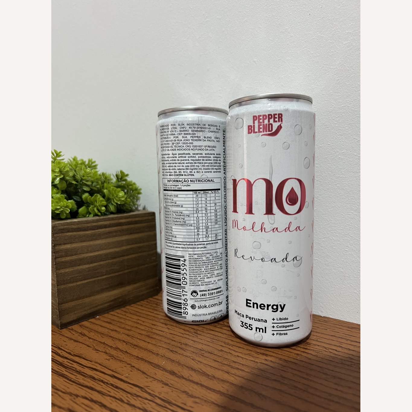MO Molhada Energético Afrodisíaco Revoada 355ml Pepper Blend