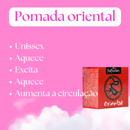 POMADA ORIENTAL POTE 4G HOT FLOWERS