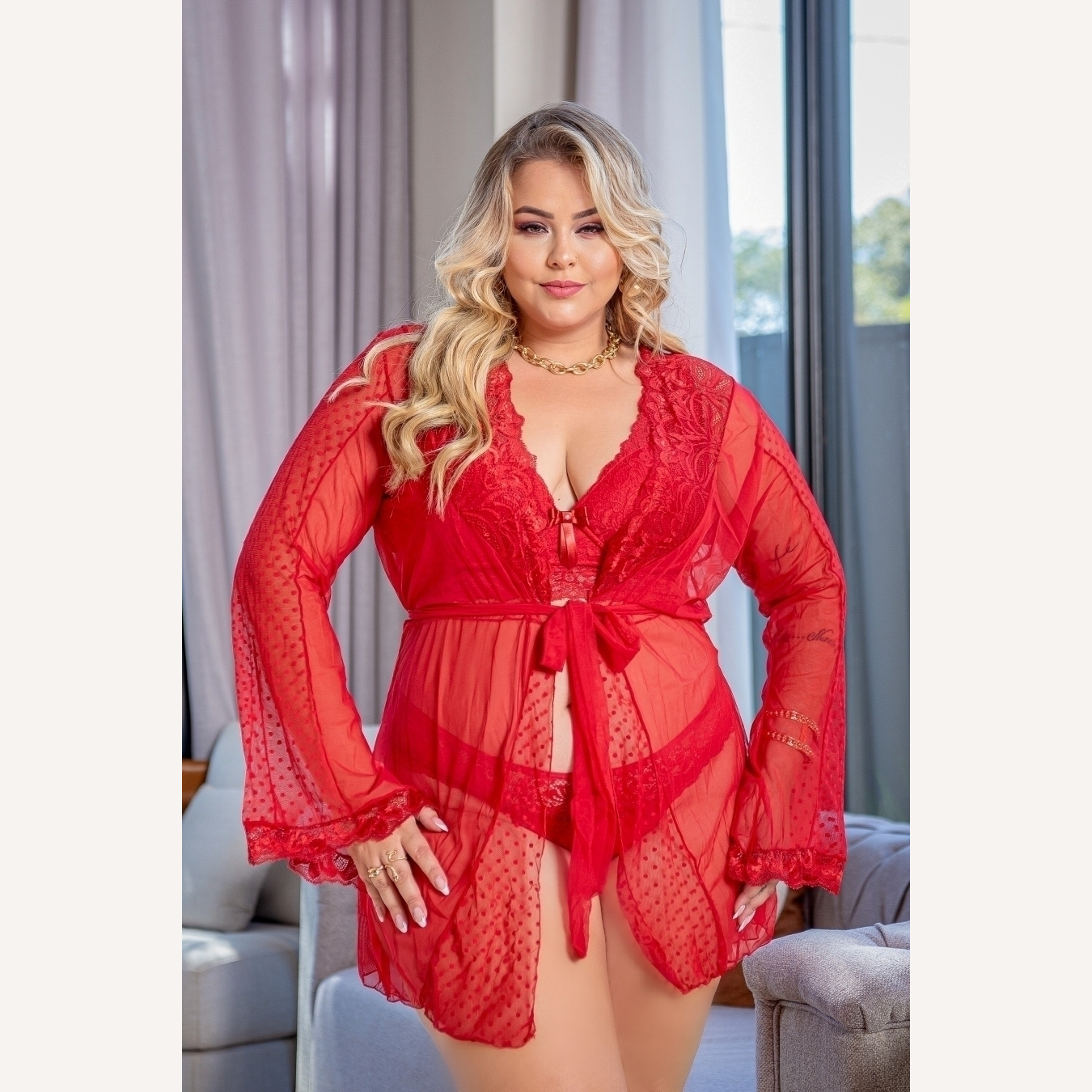 Robe Curto Leticia Plus Size