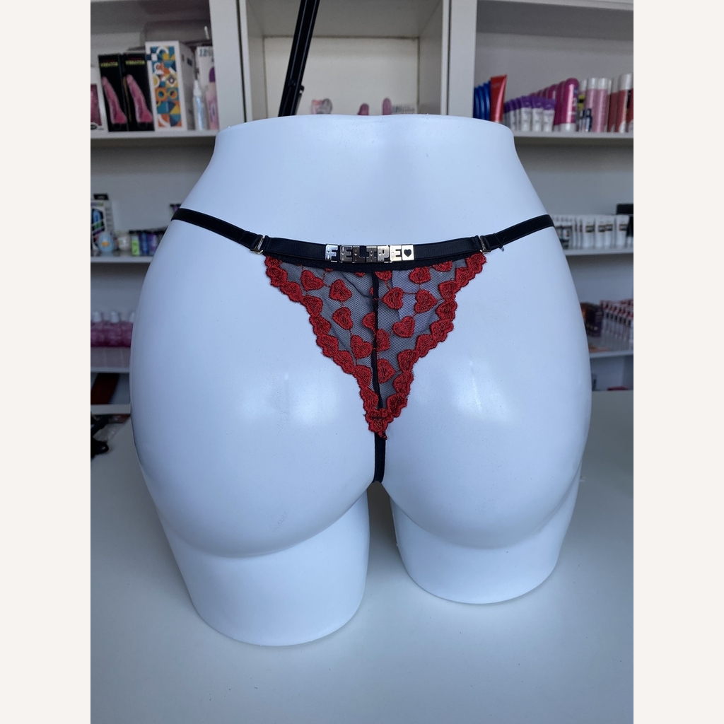 Calcinha Encanto PLUS SIZE Personalizável (15 letras)