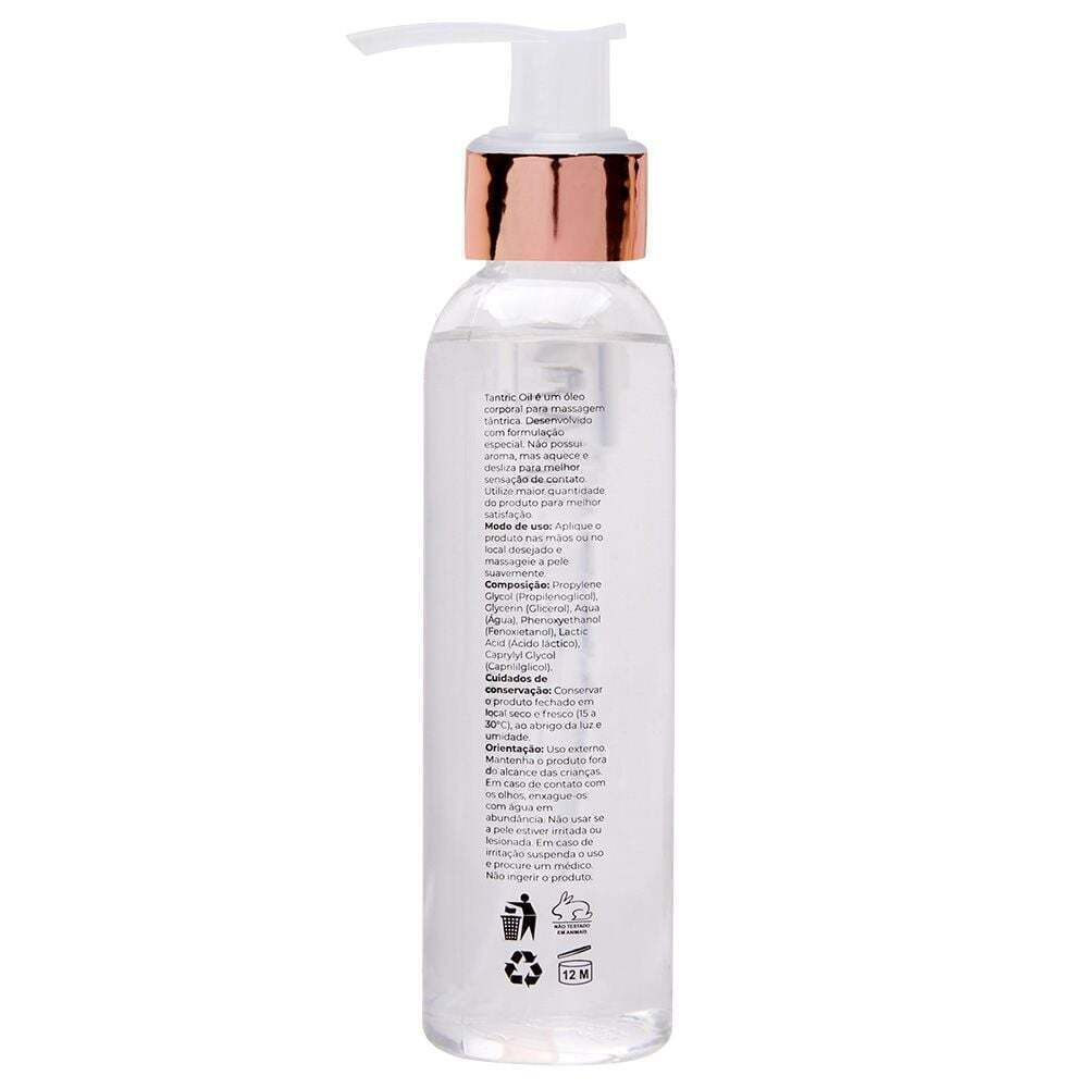 Tantric Oil Óleo Para Massagem Hot 100Ml Kgel