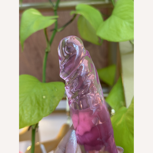 Prótese Realístico Transparente Ventosa 14,8 X 3Cm Sexy Import