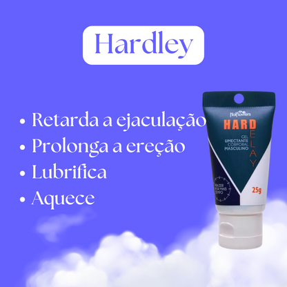 Hardelay Retardador Bisnaga Azul 25G Hot Flowers
