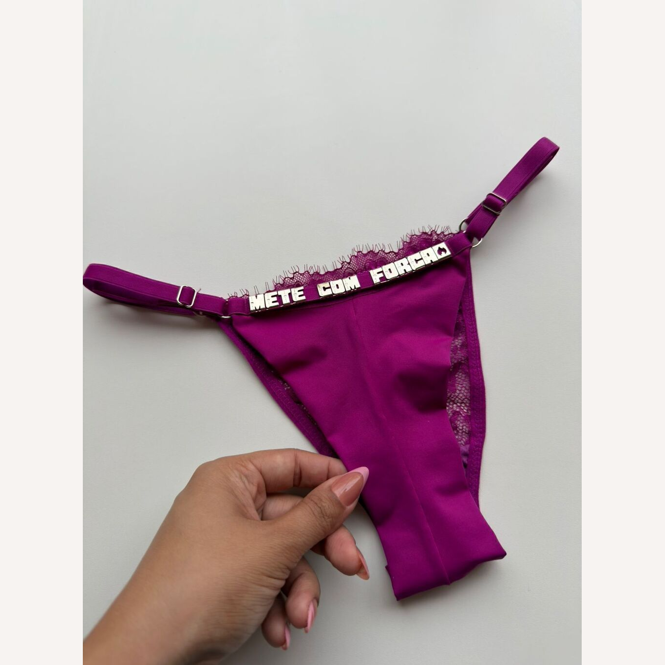 Calcinha Fio duplo Personalizável - até 14 letras