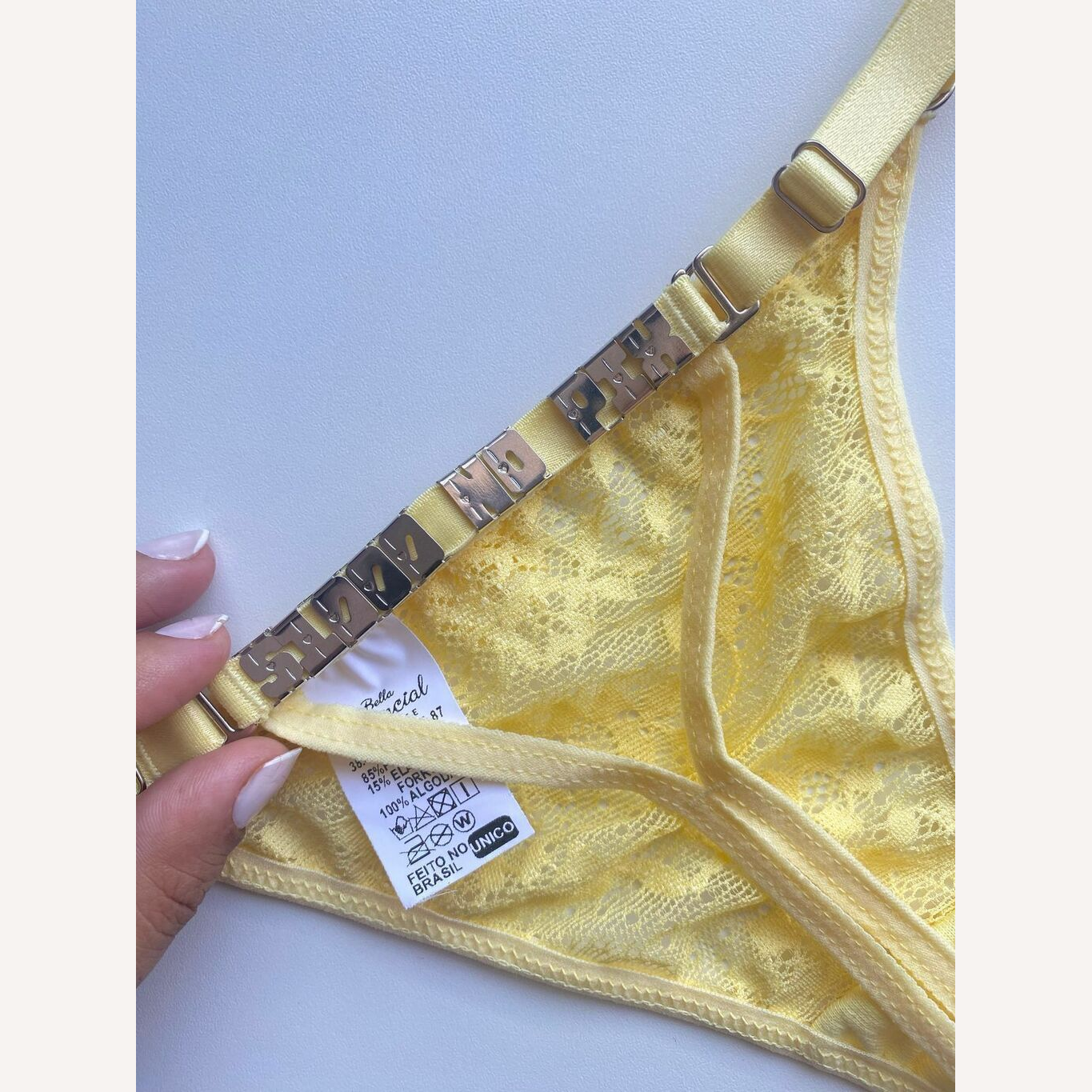 Calcinha Vegas Personalizável - Até 10 letras