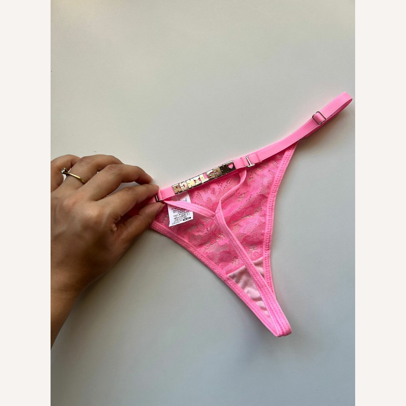 Calcinha Vegas Personalizável - Até 10 letras