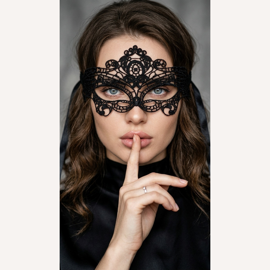 Mascara Fetiche Renda Guipir