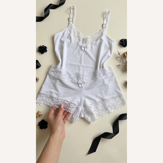 Short Doll Paixão Branco