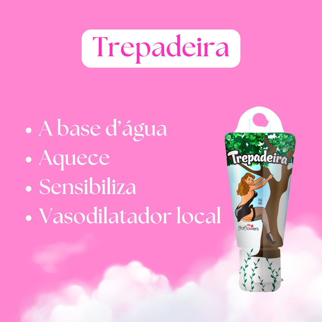 Trepadeira Excitante Feminino 15g Hot Flowers