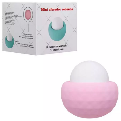Vibrador De Clitóris Pérola 10 Modos Usb Sexy Import
