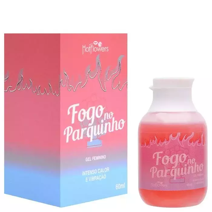 Fogo No Parquinho Gel Orgasmo 60Ml Hot Flowers