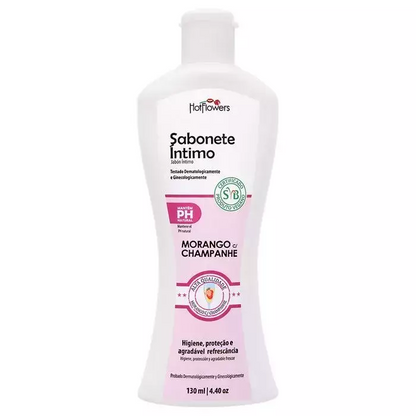 Sabonete Íntimo Líquido 130Ml Hot Flowers