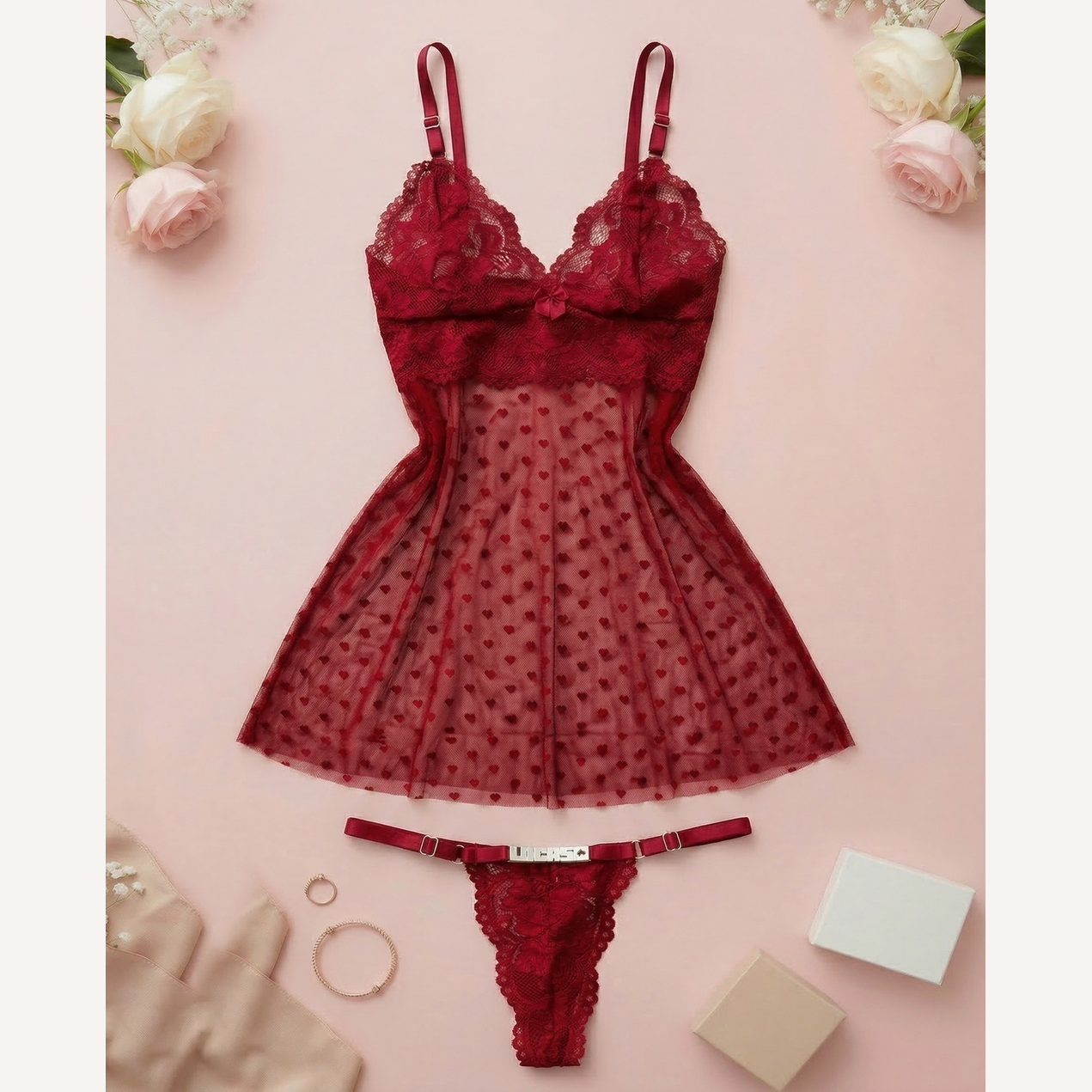 Camisola Love Vermelho Personalizável - 10 letras