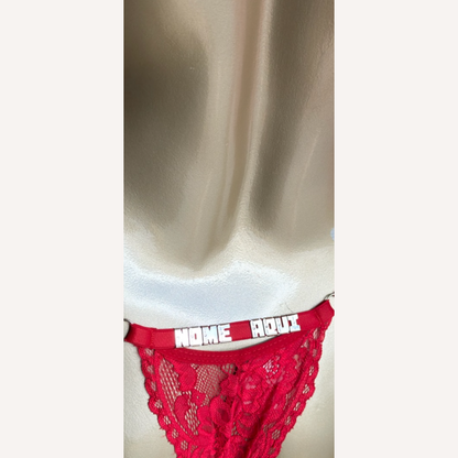 Camisola Love Vermelho Personalizável - 10 letras