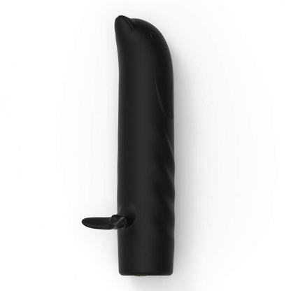 Mini Vibrador Golfinho Recarregável para Ponto G com 10 modos de vibração