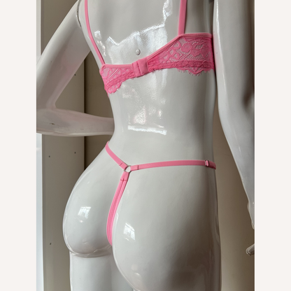 Conjunto Sedução Ardente Rosa