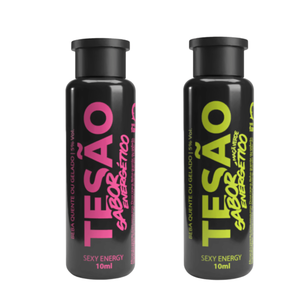 Tesão 10ml Sexy Fantasy - Sabor Energético