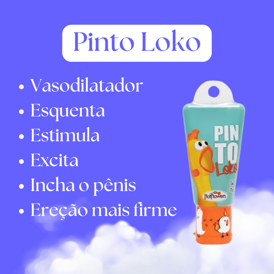 Pinto Loko Gel Estimulante Peniano 15g Hot Flowersva