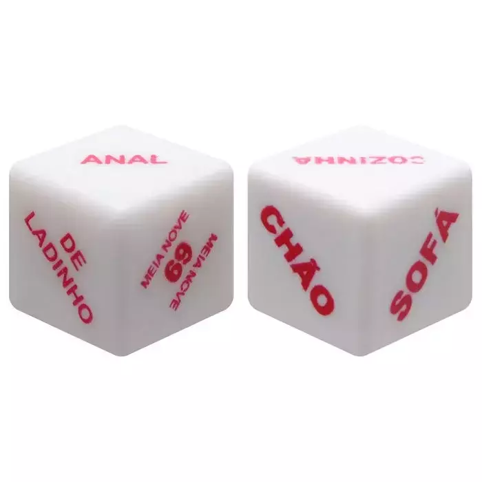 Dados Do Amor Hot Unissex Duplo Diversão Ao Cubo