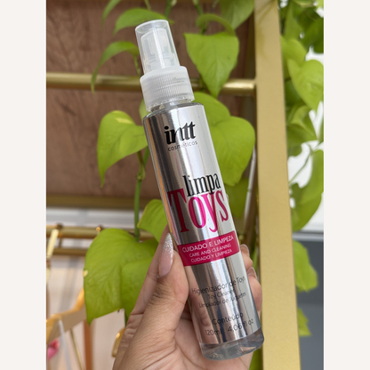 Limpa Toys Higienizador Vibradores 120Ml Intt