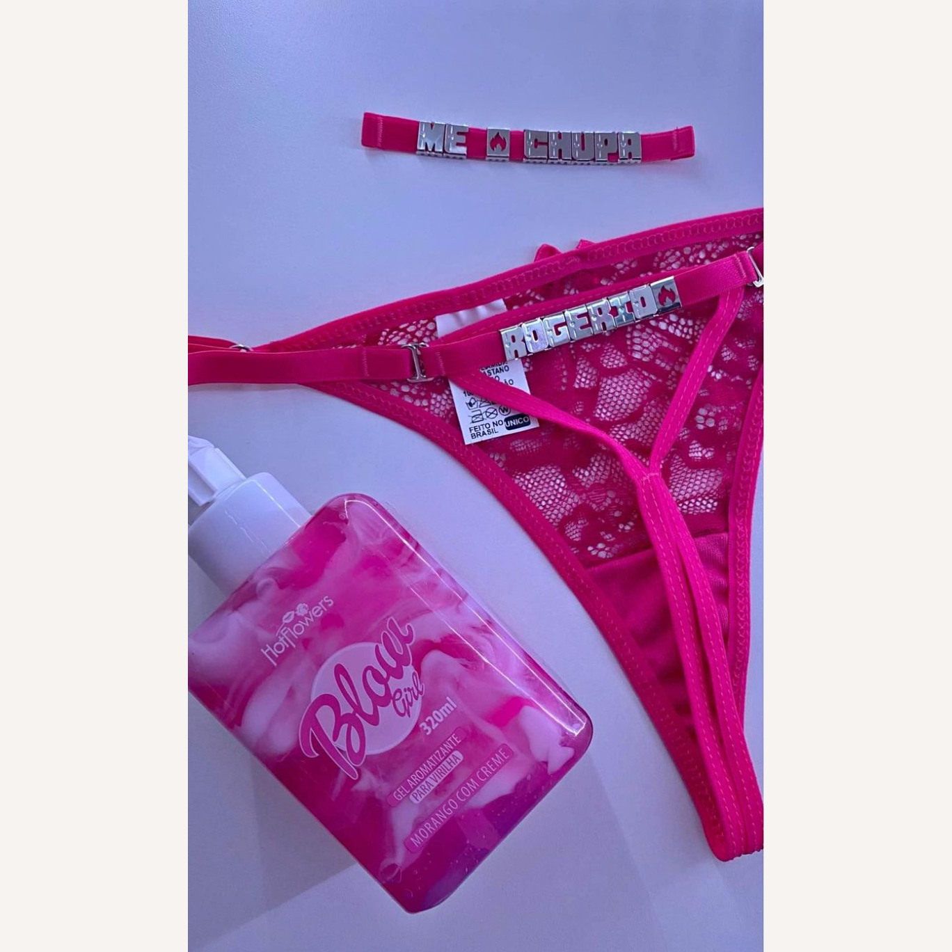 Calcinha Vegas Personalizável - Até 10 letras
