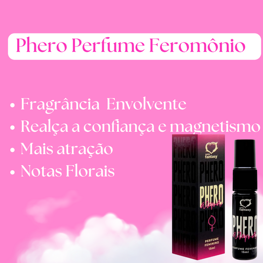 PERFUME FEMININO COM FEROMÔNIOS - SEXY FANTASY