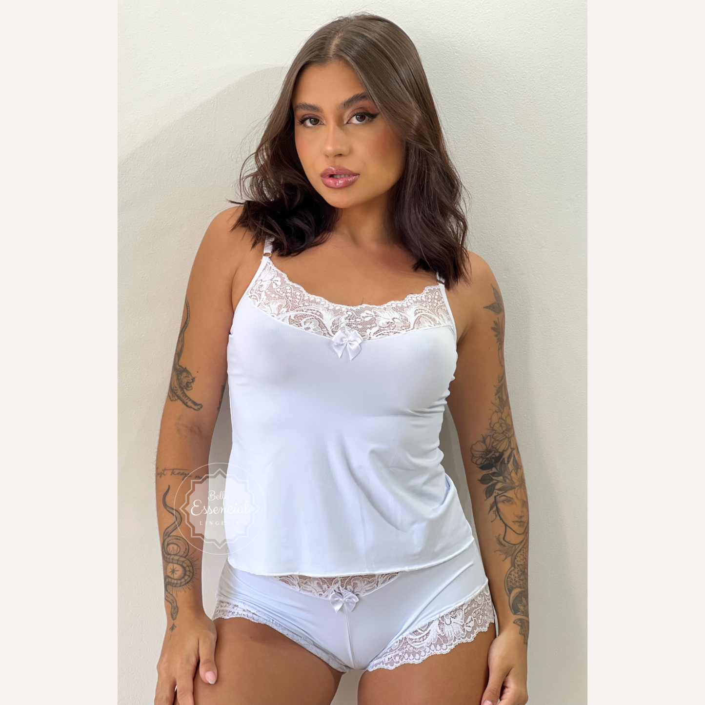 Short Doll Paixão Branco