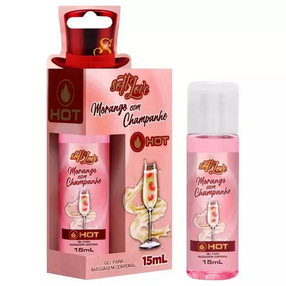 Gel Hot Comestível 15Ml Soft Love