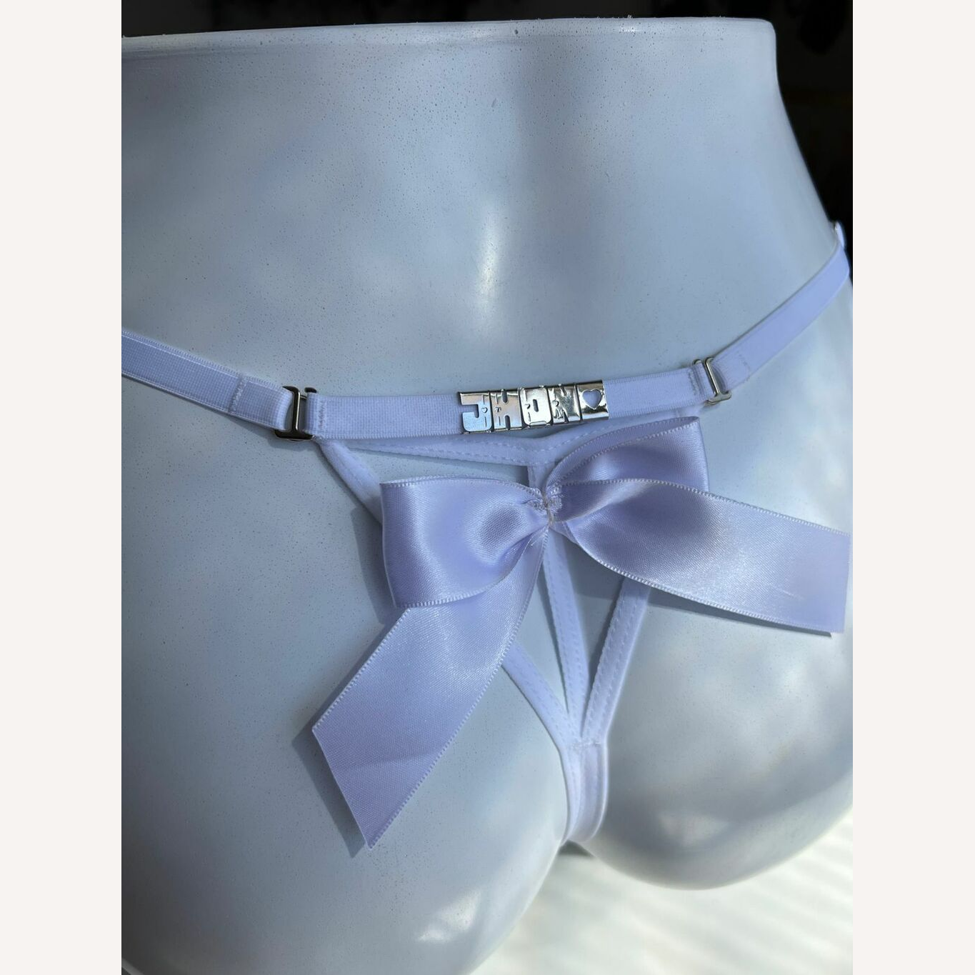 Calcinha Personalizável Laços - até 10 letras