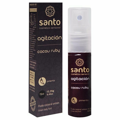 Agitación Vibrador Líquido Beijável 15Ml Santo