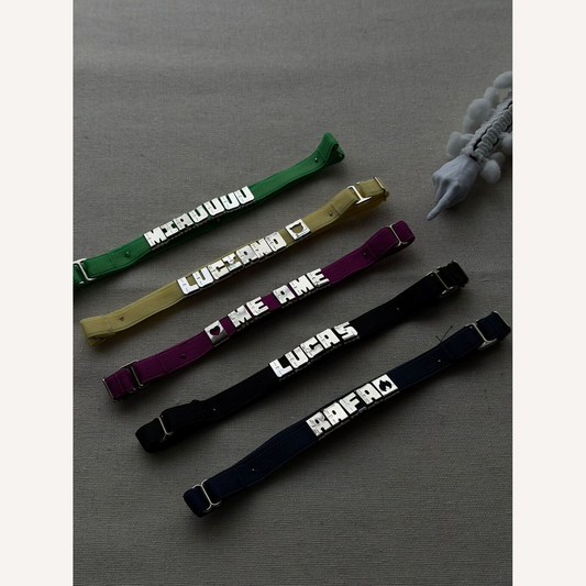 Choker Personalizada Nome ou Frase - até 14 letras