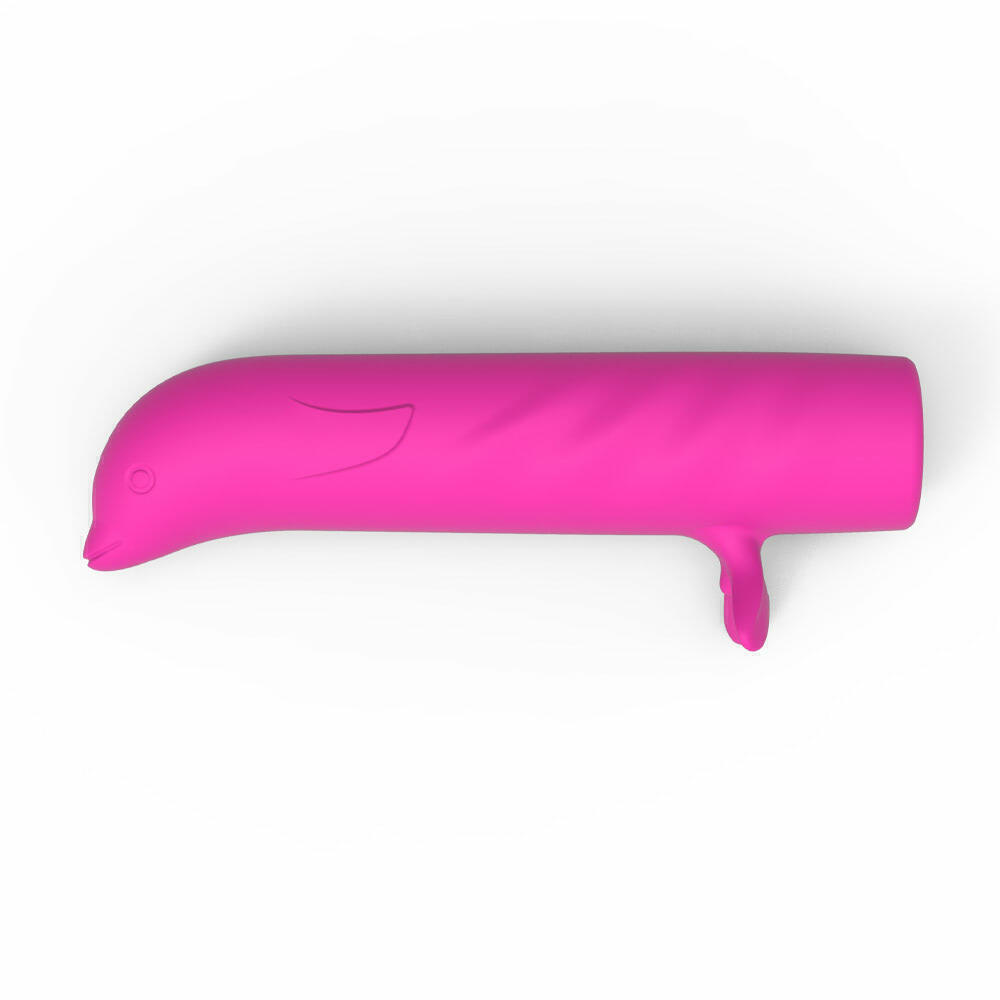 Mini Vibrador Golfinho Recarregável para Ponto G com 10 modos de vibração