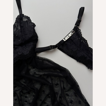 Camisola Love Preto Personalizável - 10 letras