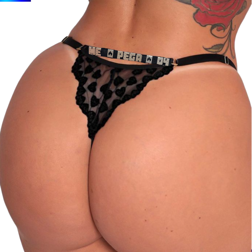 Calcinha Encanto PLUS SIZE Personalizável (15 letras)