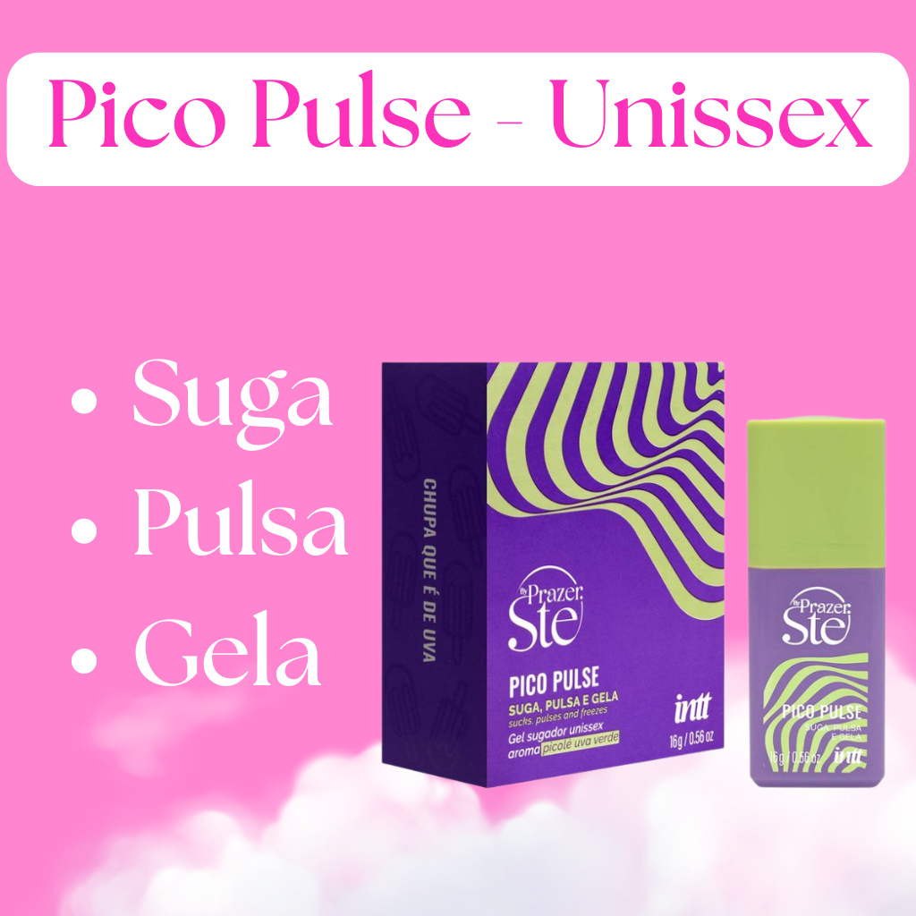 Pico Pulse Uva Verde Gel Suga Vibra Pulsa 16G Intt